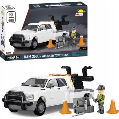 COBI 24611 Americký automobil RAM 3500 Odťahové vozidlo 1:35