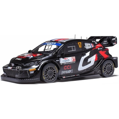 Ixo Toyota GR Yaris Rally1 17 Ogier/Landais vítězové Croatia Rally 2024 Models 1:18
