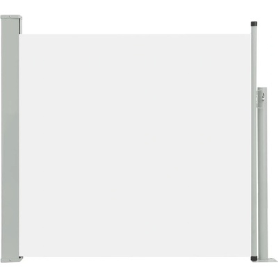 Greatstore Zatahovací boční markýza/zástěna na terasu 170 x 300 cm krémová