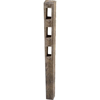 Plotový systém - Farmářský plot Velikost: 13 × 13 × 185, Varianta: Farmářský plot - sloupek C natur patina, Povrch: natur, reliéfní
