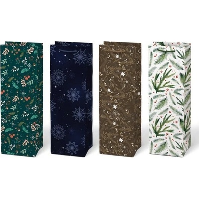 MFP Vánoční dárková taška na víno T12 - 12 x 36 x cm - 5253048
