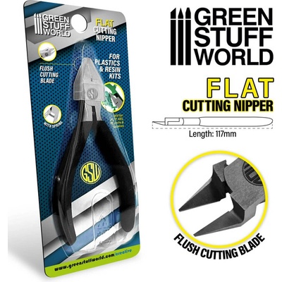 Green Stuff World Flat Cutting Nipper / Ploché kliešte GSW2561