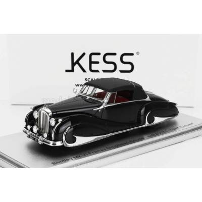 KESS MODEL BENTLEY MK VI sn.B25071 FRANAY DROPHEAD COUPE CABRIOLET CLOSED 1947 BLACK 1:43