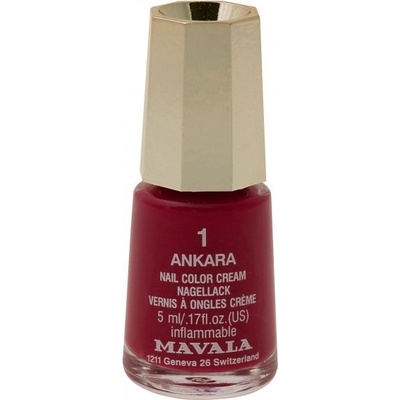 Mavala Mini color lak na nechty 370 Elegance horká čokoláda bez perlete 5 ml