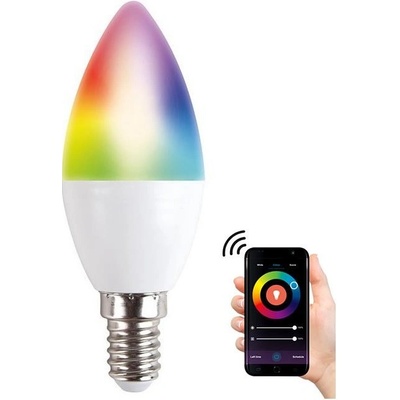 Solight žiarovka LED E14 6W teplá biela ECOLUX