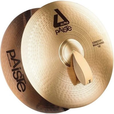 Paiste Alpha 16" Concert / Marching činely pár