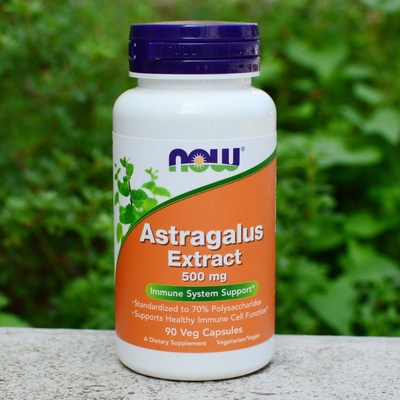 Now Foods Astragalus Extrakt 500 mg 90 veg. kapslí
