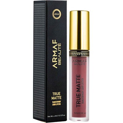 Armaf Beaute True Matte Transferproof Liq Lipstick matná tekutá rtěnka 12 Aura 4 ml