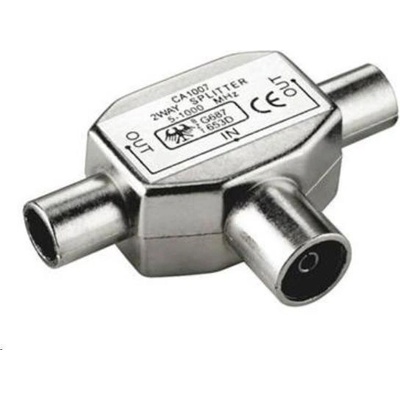 PremiumCord TV antenní slučovač-rozbočovač IEC 75 Ohm 1xF-2xM ktcf-mm – Hledejceny.cz