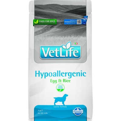 Vet Life Dog Hypoallergenic Egg & Rice 2 kg