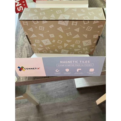 Connetix Clear Starter Pack 34 ks