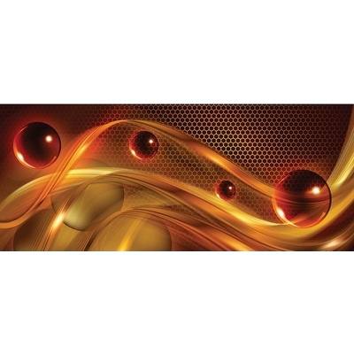 Preinterier FT3447 Fototapeta na stenu 3D gule – oranžové vlies 250cm x 104cm