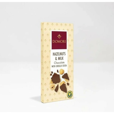 Domori Anthology čokoláda Gianduja s karamelizovanými lieskovými orechmi z Piemontu 75 g