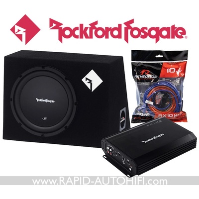 Rockford Fosgate R1L-1X12 + R150-2 + Kabelový set – Hledejceny.cz