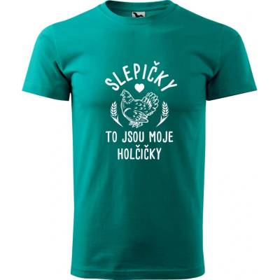 Hobbytriko tričko Slepičky to jsou moje holčičky Emerald – Hledejceny.cz
