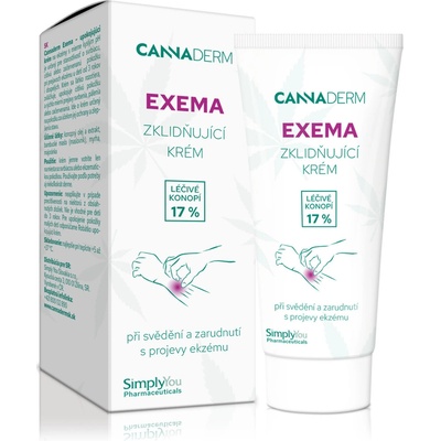 Cannaderm Exema zklidňující krém přípravek na ekzémy 50 g – Hledejceny.cz