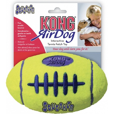 Kong tenis Air dog Míč rugby M 7 x 12 cm