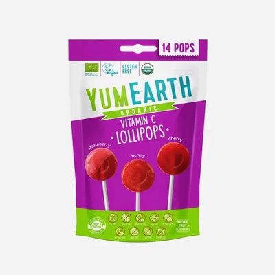 YumEarth Lízátka s vitamínem C BIO 6 x 87 g