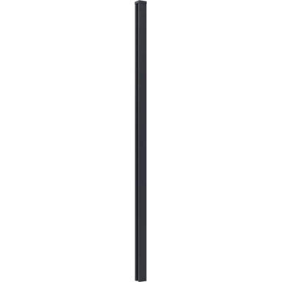 Gutroof stĺpik pre plot pre mäkký podklad NEO 240 x 75 cm antracitová 009110