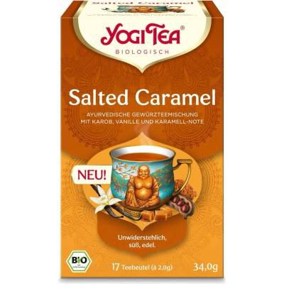 Yogi Tea Salted Caramel ajurvédsky čaj 17 x 2 g