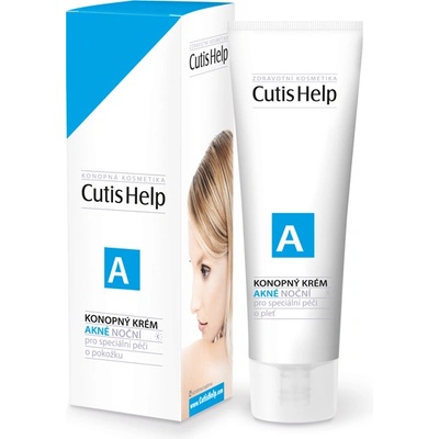 CutisHelp Akné konopný krém noční 30 ml – Hledejceny.cz