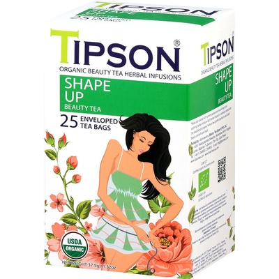 Tipson Beauty tea shape up BIO 25 ks