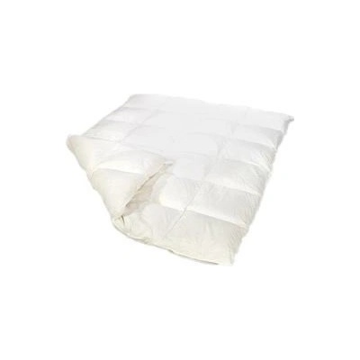 Vltavské peří Péřová přikrývka 1128g 80% modrá 140x220