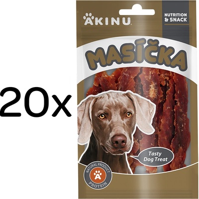 Akinu Masíčka Prsíčka Kachní 20 x 75 g