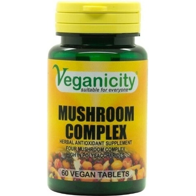 Veganicity Houbový komplex 60 tablet
