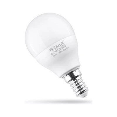Sollux Lighting LED žiarovka E14 3000K 7,5W 620lm
