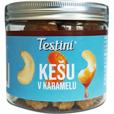 TESTINI Kešu v karamelu 90 g