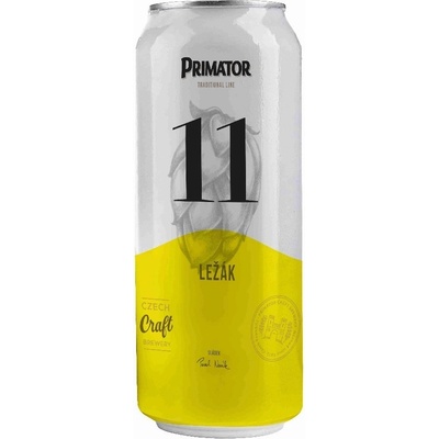 Primátor 11 ležák 4,7% 0,5 l (plech)