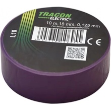 Tracon electric Páska izolačná 18 mm x 10 m fialová