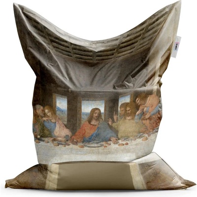 Sablio sedací vak Poslední večeře Leonardo da Vinci 150x100 cm