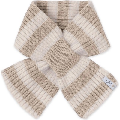 Lodger dětská merino šála Stripe béžová