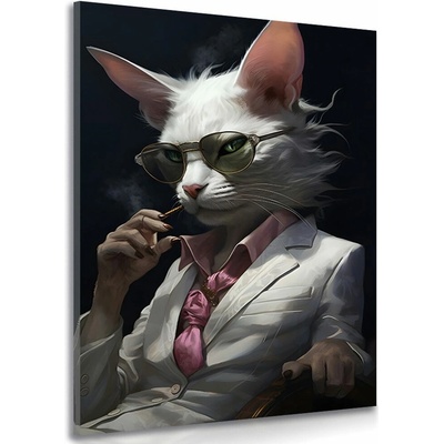 Obraz zvierací gangster mačka