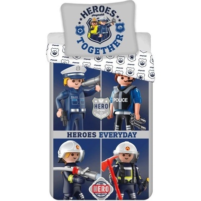 Jerry Fabrics Obliečky Playmobil PM021 Bavlna Jerry Fabrics