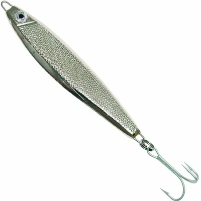 Ice Fish Stříbrný pilkin s trojháčkem 60 g