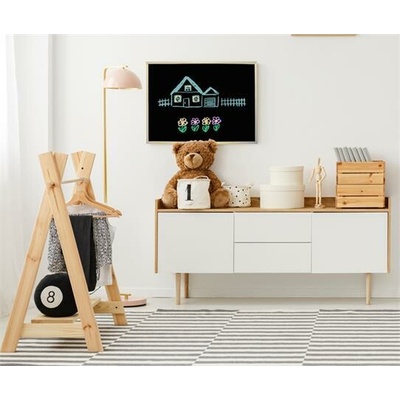 VICTORIA VISUAL Kriedová tabuľa čierny povrch, nemagnetická 30 × 40 cm PM0101010