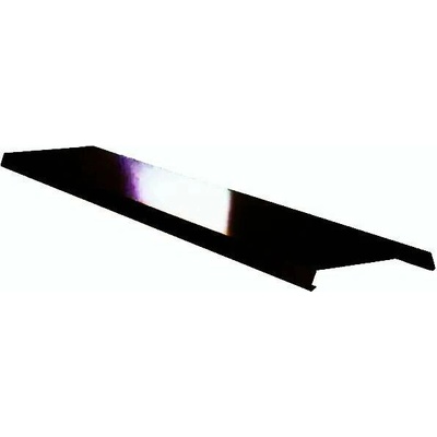 Atikový plech r.š.333mm Al Hliník 0.6mm lakovaný RAL 9005 černá dl.2m