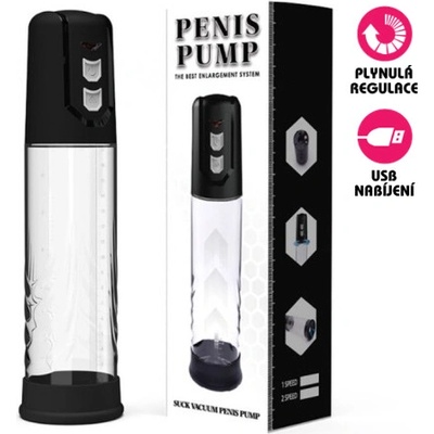 VšeNaSex.cz Automatická vakuová pumpa Simple Erection Pump