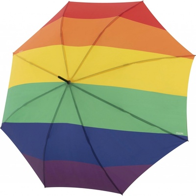 Doppler Modern Art Pride Rainbow holový vystřelovací deštník vícebarevný