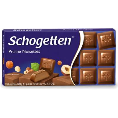 Schogetten nugátová čokoláda 100 g