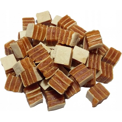 Psí pamlsek mini sendviče měkké kousky s králíkem a rybou WAFI 500 g