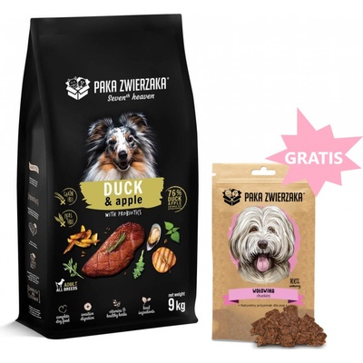Paka Zwierzaka Seven’th Heaven Duck & apple Adult 9 kg