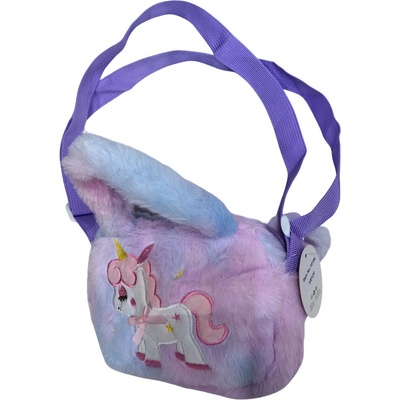 PINK Crossbody kabelka jednorožec a hvězdičky