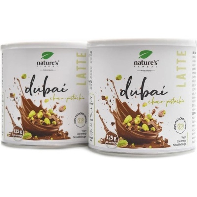 Natures Finest Dubai latte BIO 2 x 125 g
