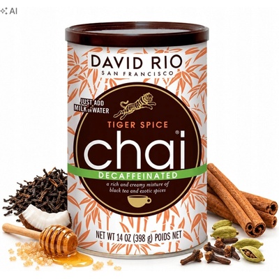 David Rio Chai Tiger Spice decaf MO 398 g