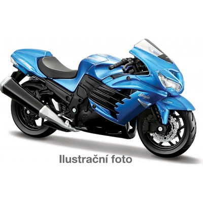 Maisto Kawasaki Ninja ZX14R modrá 1:18
