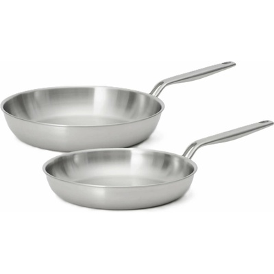 FABINI Sada nerezových pánví Lucca 4.0 Pro 26 cm + 30 cm, 2 díly
